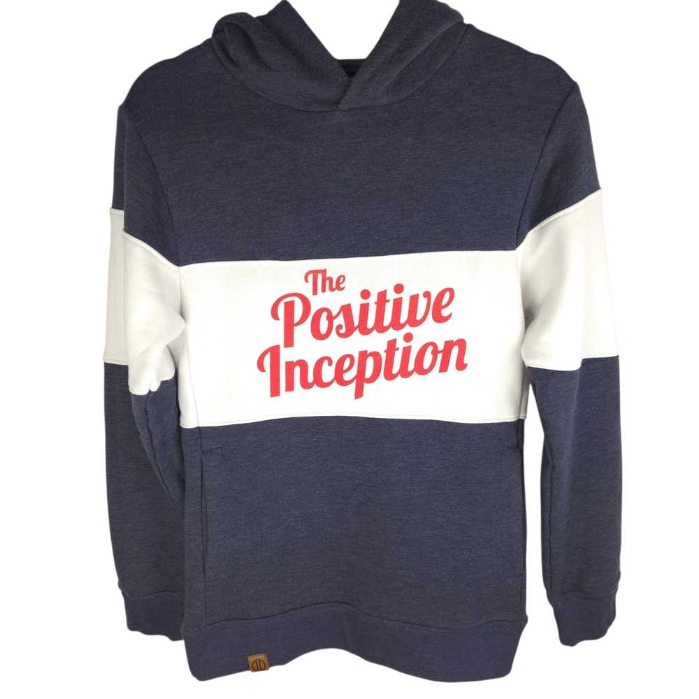 Holloway Positive Inception Navy and White Hoodie